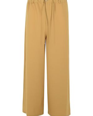 Marni Virgin Wool Blend Trousers - Natural