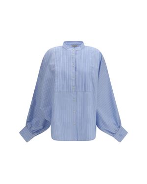 SOSUE Shirt Antonia Voile - Blue