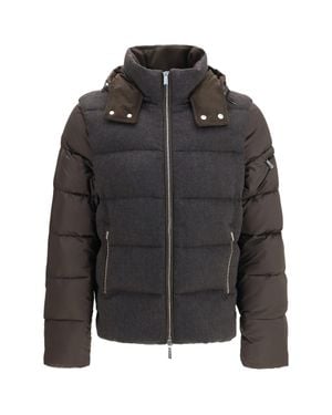 Moorer Casciano Hooded Down Jacket - Black