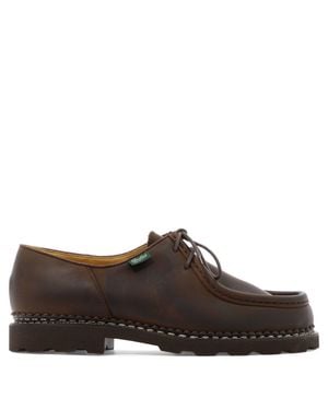 Paraboot "Michael" Lace-Up Loafers - Brown