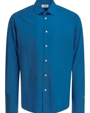 Celine Cotton Shirt - Blue