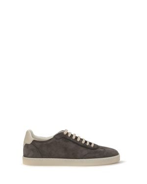 Brunello Cucinelli Suede Trainers - Multicolour