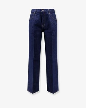 Tonywack Flared-Leg Cotton Jeans - Blue