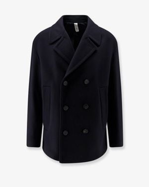 Hevò Orno Virgin Wool Blend Peacoat - Blue