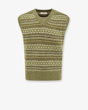 DUNST Crafted Vest - Green
