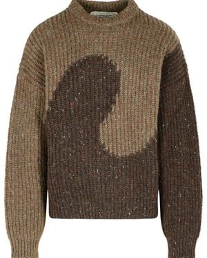 ERL Wool Blend Sweater - Green