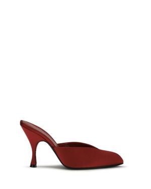Herbert Levine Mules Sitting Pretty - Red