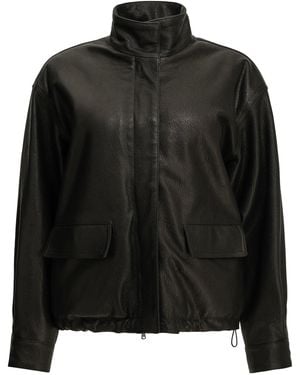 Semler Nappa Leather Jacket - Black