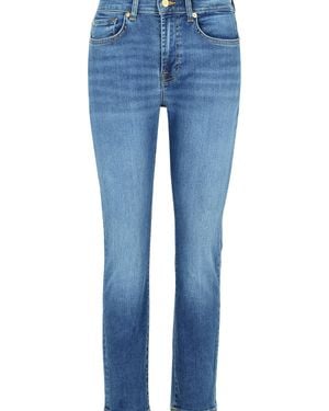 7 For All Mankind Relaxed Skinny Jeans - Blue