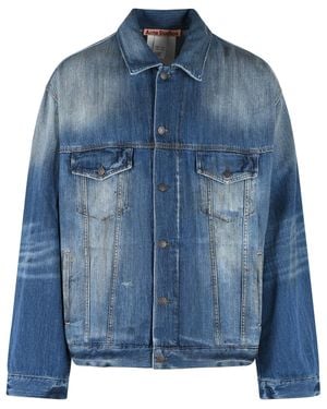 Acne Studios Cotton Jacket - Blue