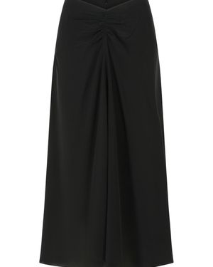 Isabel Marant 'Laren' Silk Skirt - Black