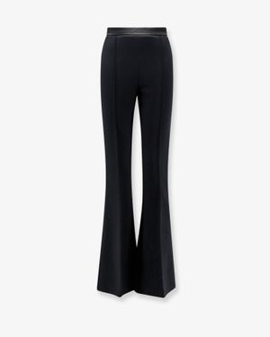 Elisabetta Franchi Stretch Flared Trousers - Black