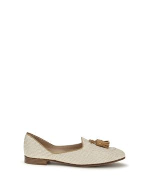 Fratelli Rossetti Loafers Raffia - White
