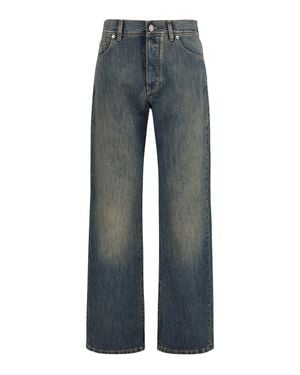 Fendi Long Jeans Medium Wash - Blue