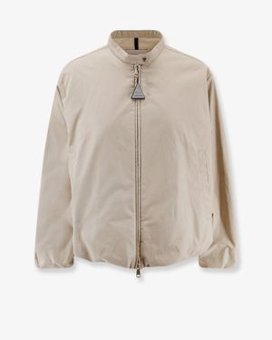 Moncler Gruissan Jacket With Gathered Profile - Natural