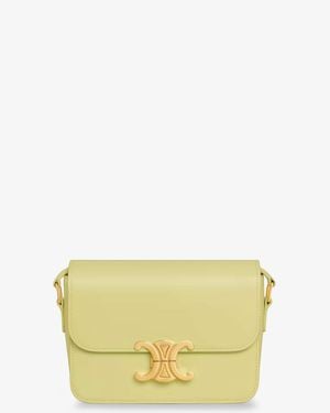 Celine Teen Triomphe Leather Crossbody Bag - Multicolour