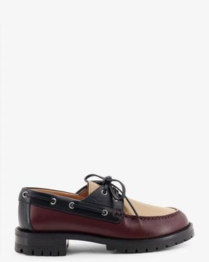 Dior Archie Lug Leather Moccasin - White