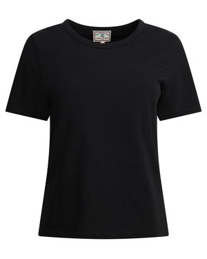Ines De La Fressange Paris Cotton Resin T-Shirt - Black