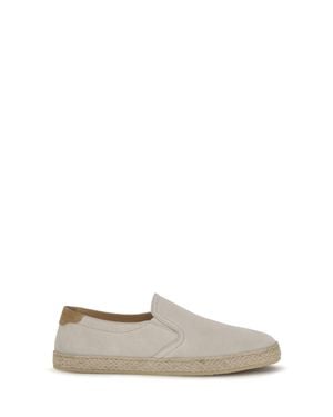 Brunello Cucinelli Suede Trainers - White