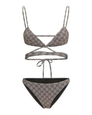 Gucci Stretch Jersey Bikini - White