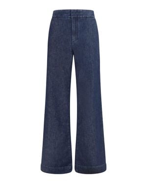 Sa Su Phi Tuxedo Denim Jeans Deep - Blue