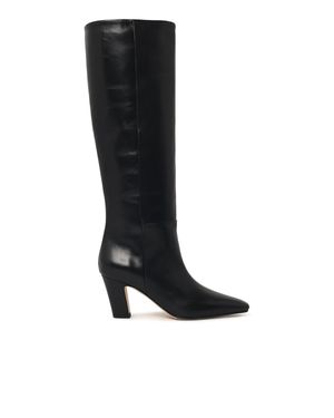 Aeyde 'Silva' Leather Boots - Black