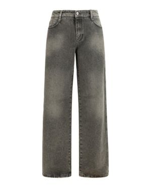 Ermanno Scervino Baggy Jeans Jet - Grey