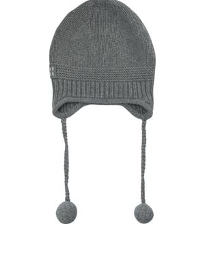 Miu Miu Virgin Wool And Cashmere Beanie - Grey
