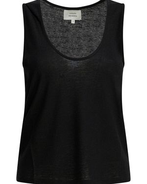 Loulou de Saison Viscose Top - Black