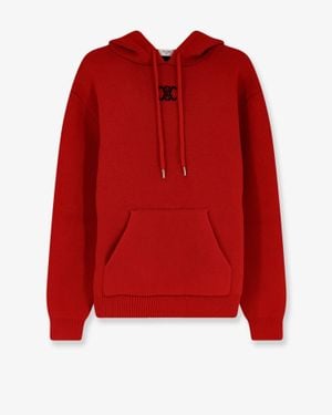 Celine Cashmere And Wool Blend Sweatshirt - Red
