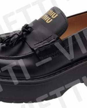Miu Miu Loafers - Black