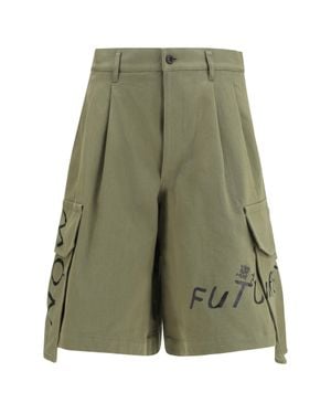 Comme des Garçons Cargo Shorts - Green