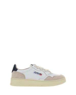 Autry Medalist Low Leather Trainers - White