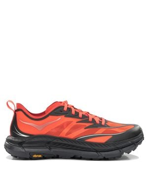 Hoka One One "Mafate Speed 4 Lite" Low-Top Trainers - Red