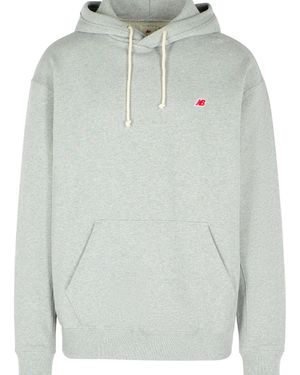 New Balance Cotton Sweatshirt - Grey