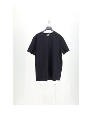 Dior T-Shirt Logo Piccolo Cotton T-Shirts - Blue