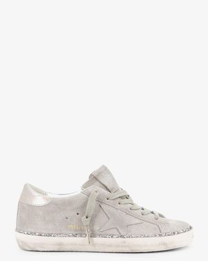 Golden Goose Suede - White