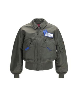 GR10K Bomber Jacket Nylon - Grey