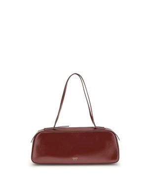 KHAITE Simona Shoulder Bag Oxblood - Red
