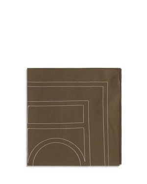 TOTEME Silk Scarf - Brown