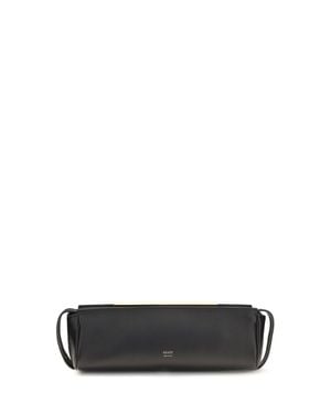 KHAITE Clutch Evening Leather - White