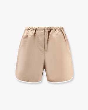Frankie Shop Boxer Shorts Adia Satin - Natural