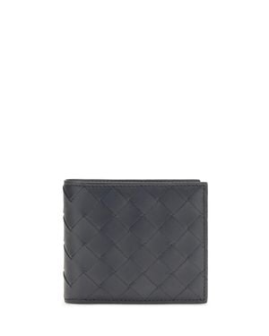 Bottega Veneta Intrecciato Wallet - Grey