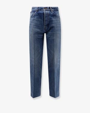 Celine Boyfriend Cotton Jeans - Blue