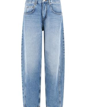 Isabel Marant 'Oriane' Light Denim Jeans - Blue