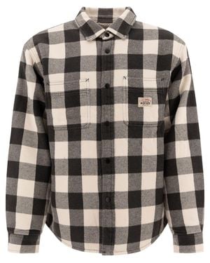 Stussy "Check" Overshirt - Black
