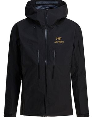 Arc'teryx "Alpha Sv" Windbreaker Jacket - Black