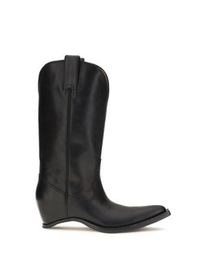 Margiela High-Top Texan Boots - Black