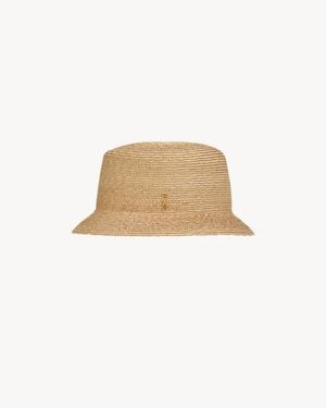 Saint Laurent Maglina Bucket Hat - Natural