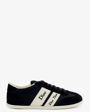 Dior Leather Ribbon Sneakers - Black